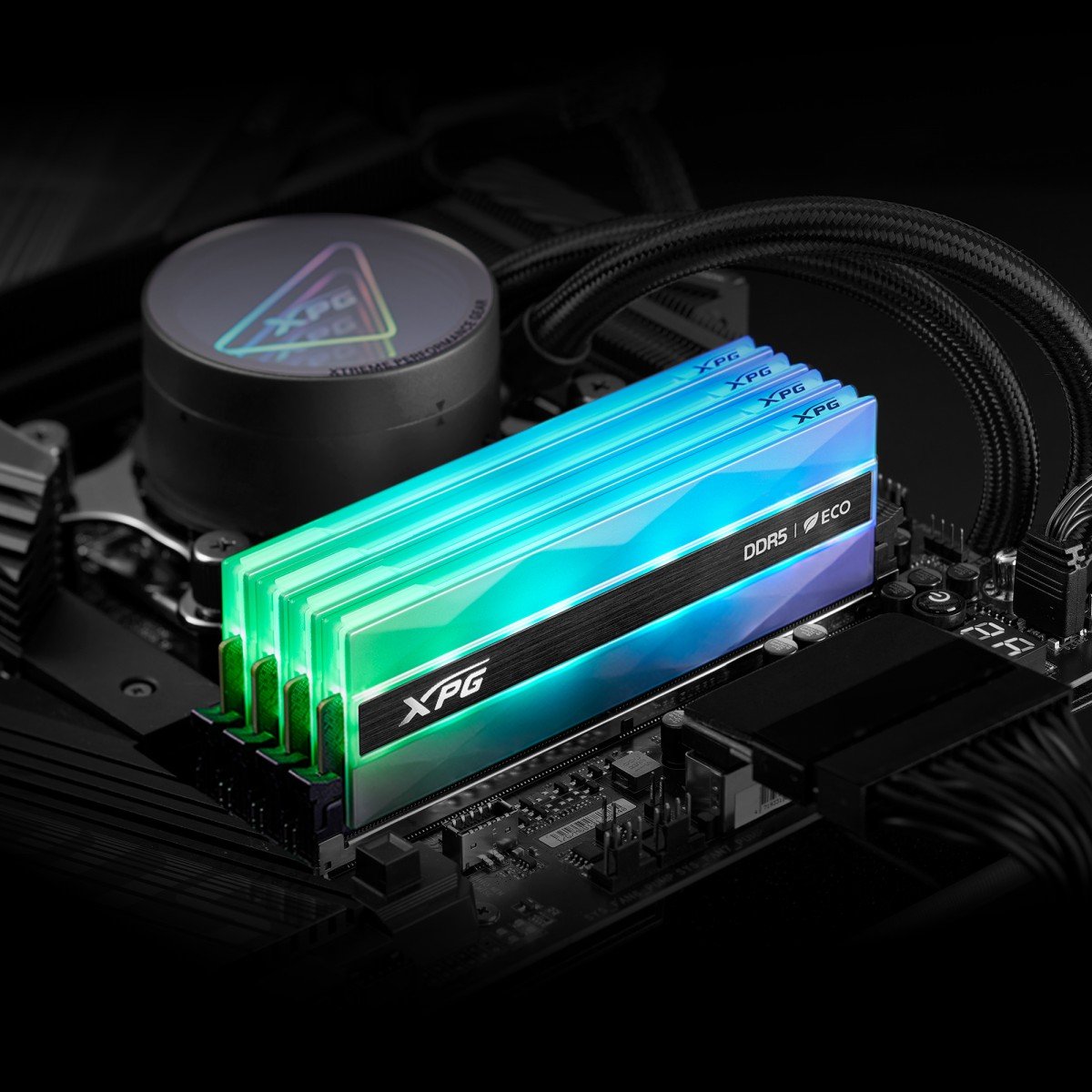 Module de mémoire XPG LANCER RGB 32 Go 2 x 16 Go DDR5 ECC