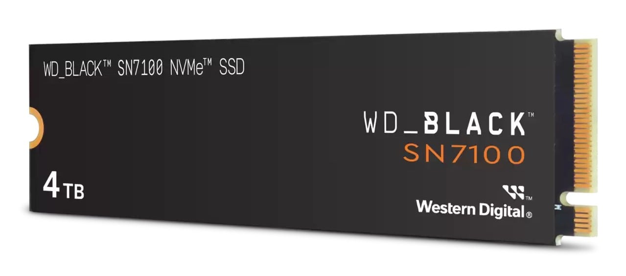 WD Black SN7100 NVMe SSD 4To M.2 2280 POWERED BY SANDISK
