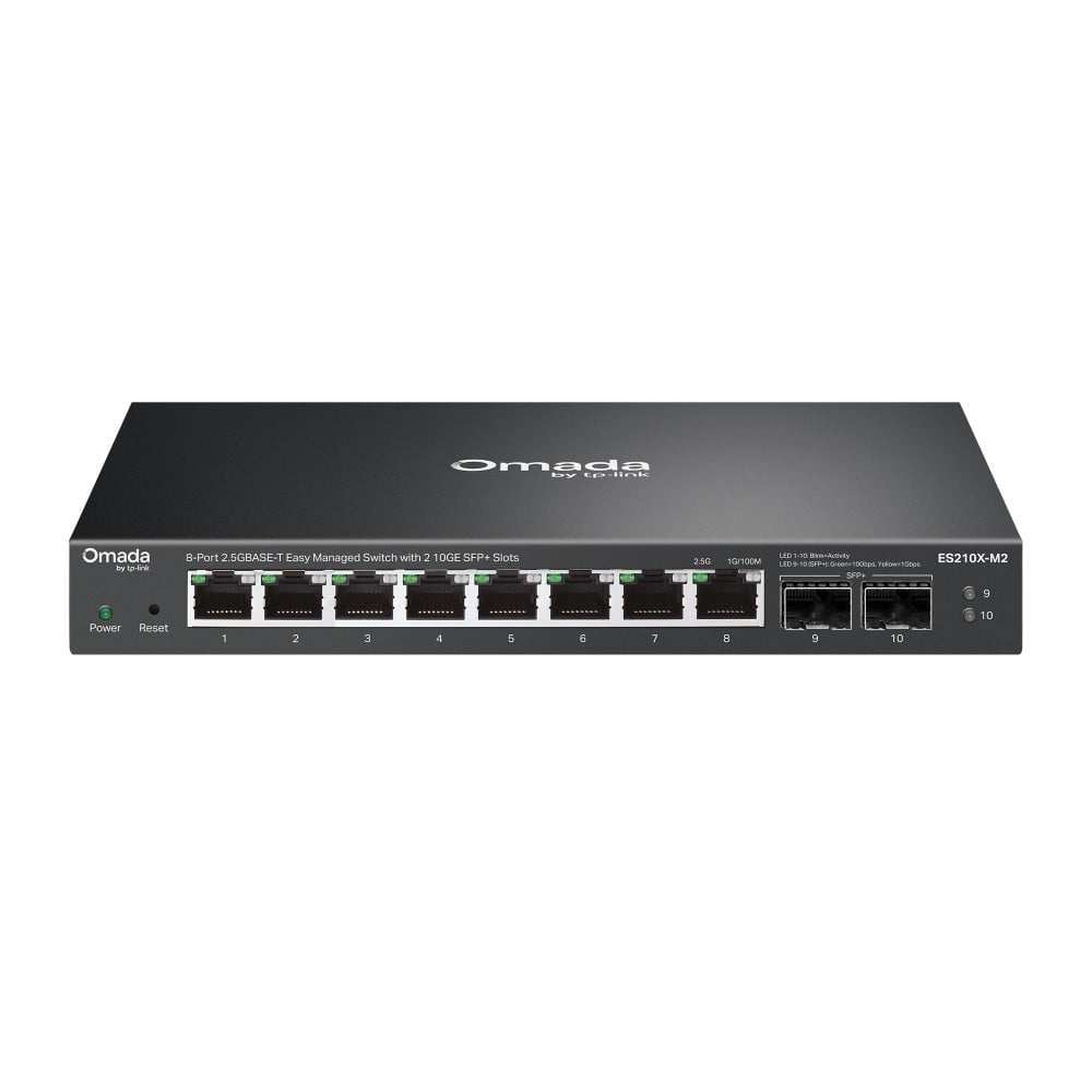 ES210X-M2 Omada 8-Port 2.5G Easy Managed