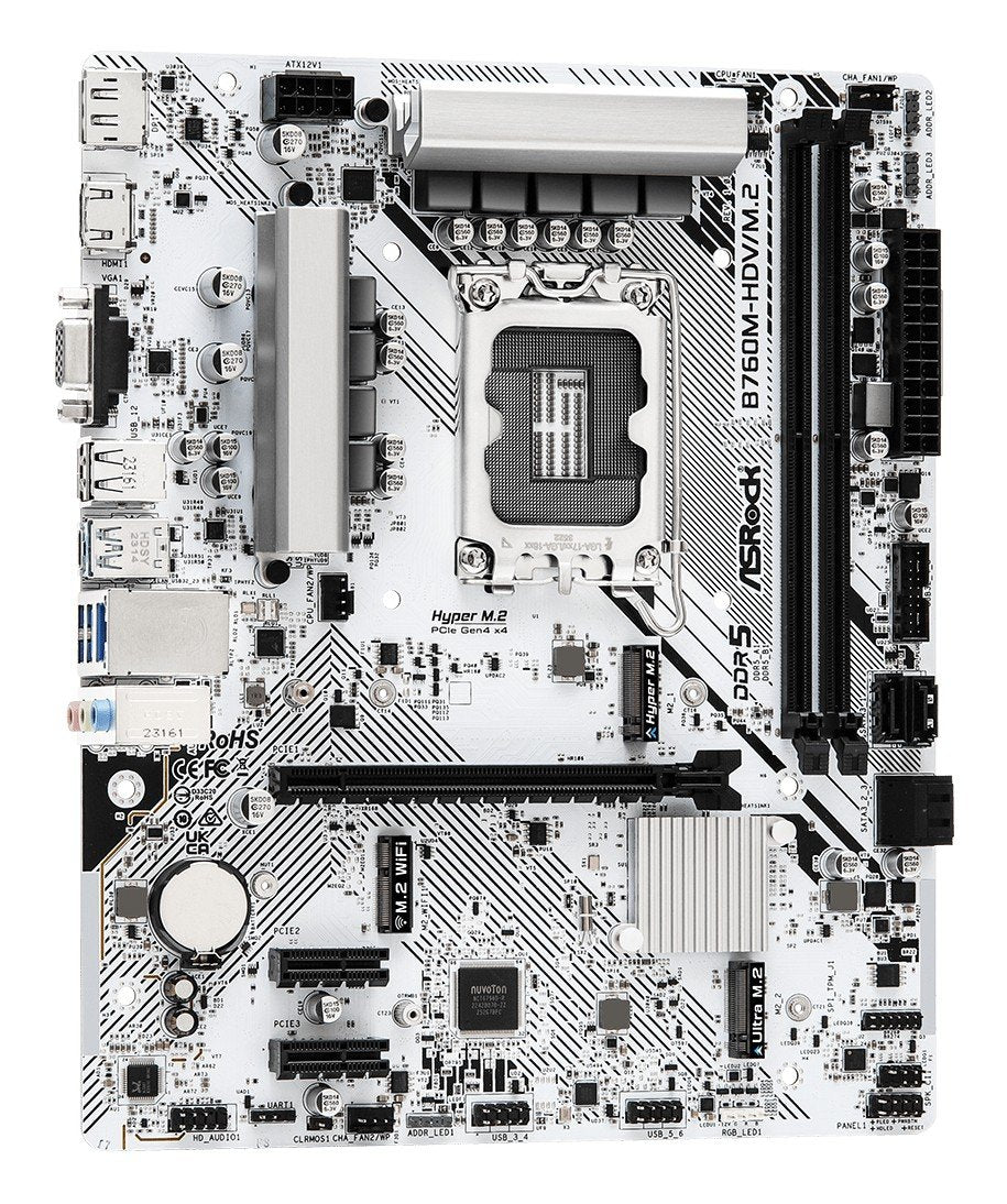 Asrock B760M-HDV/M.2 carte mere Intel B760 LGA 1700 micro ATX