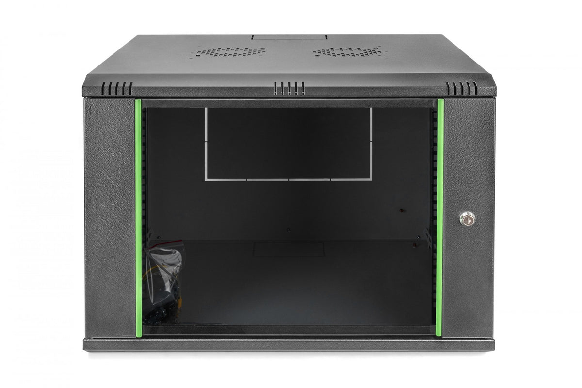 Digitus DN-19 09-U-EC-SW étagere 9U Rack monté sur le mur Noir
