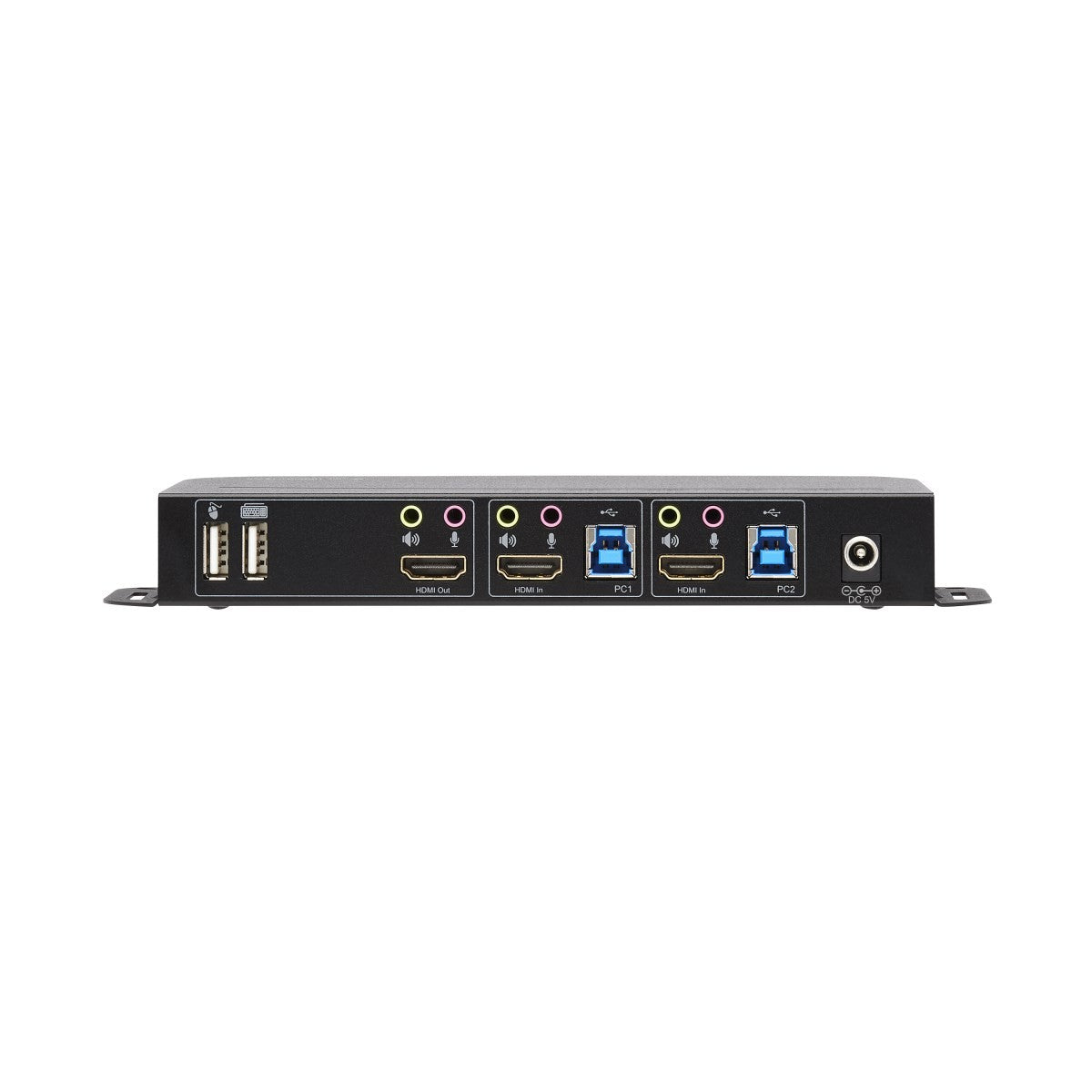 EATON TRIPPLITE HDMI KVM 2-Port 4K 60Hz 4 4 4 HDR HDCP 2.2 Support IR Remote and USB Cables KVM/audio/USB switch 2 x KVM