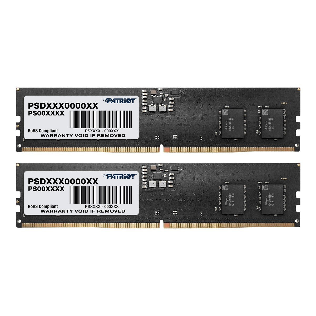 Module de mémoire Patriot Memory Signature Line PSD516G480081 16 Go 1 x 16 Go DDR5 ECC