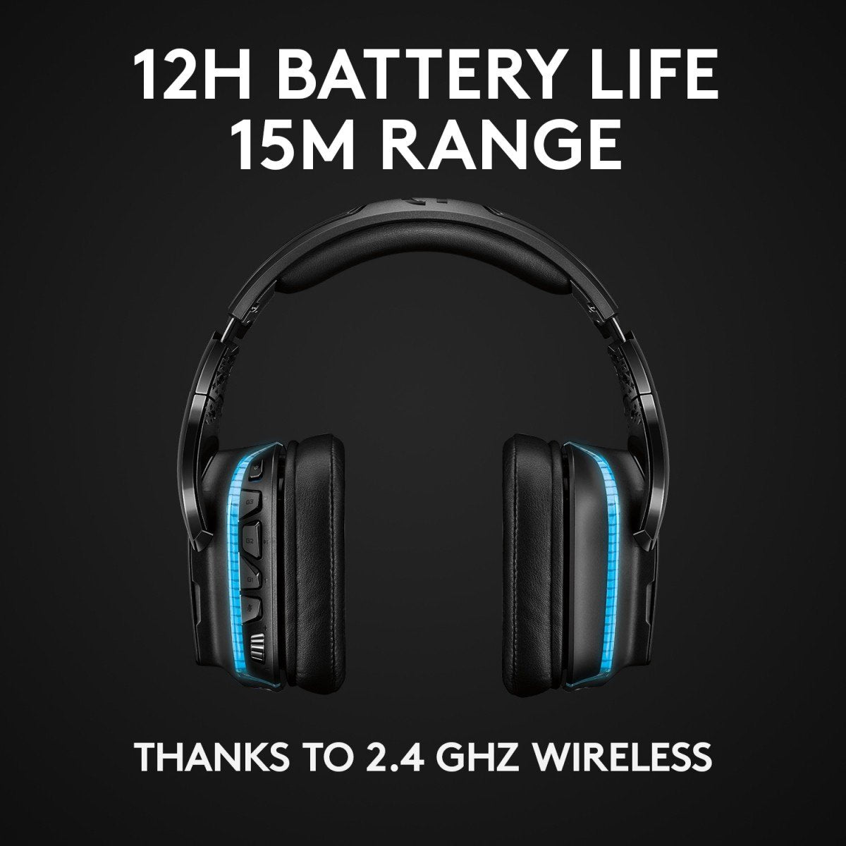 Logitech G 981-000744 casque Sans fil Arceau Noir