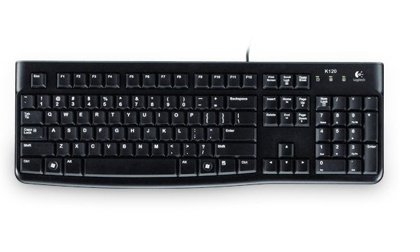 Logitech Keyboard K120 for Business clavier USB QWERTZ Allemand Noir