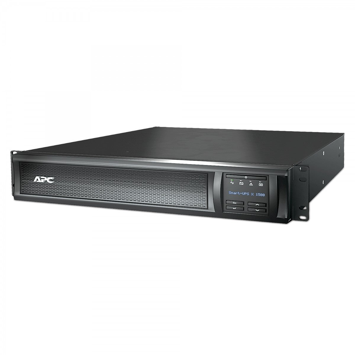 APC Smart-UPS X 1500 Rack/Tower LCD UPS rack-mountable AC 230V 1200Watt 1500VA RS-232 USB output connectors 8 2U Black