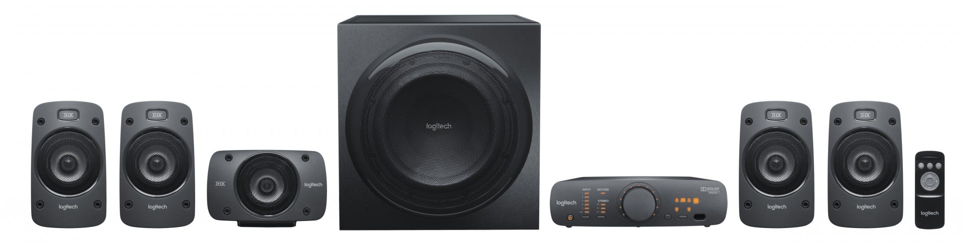 LOGITECH Z-906 Speaker system for home theatre 5.1-channel 500 Watt Total