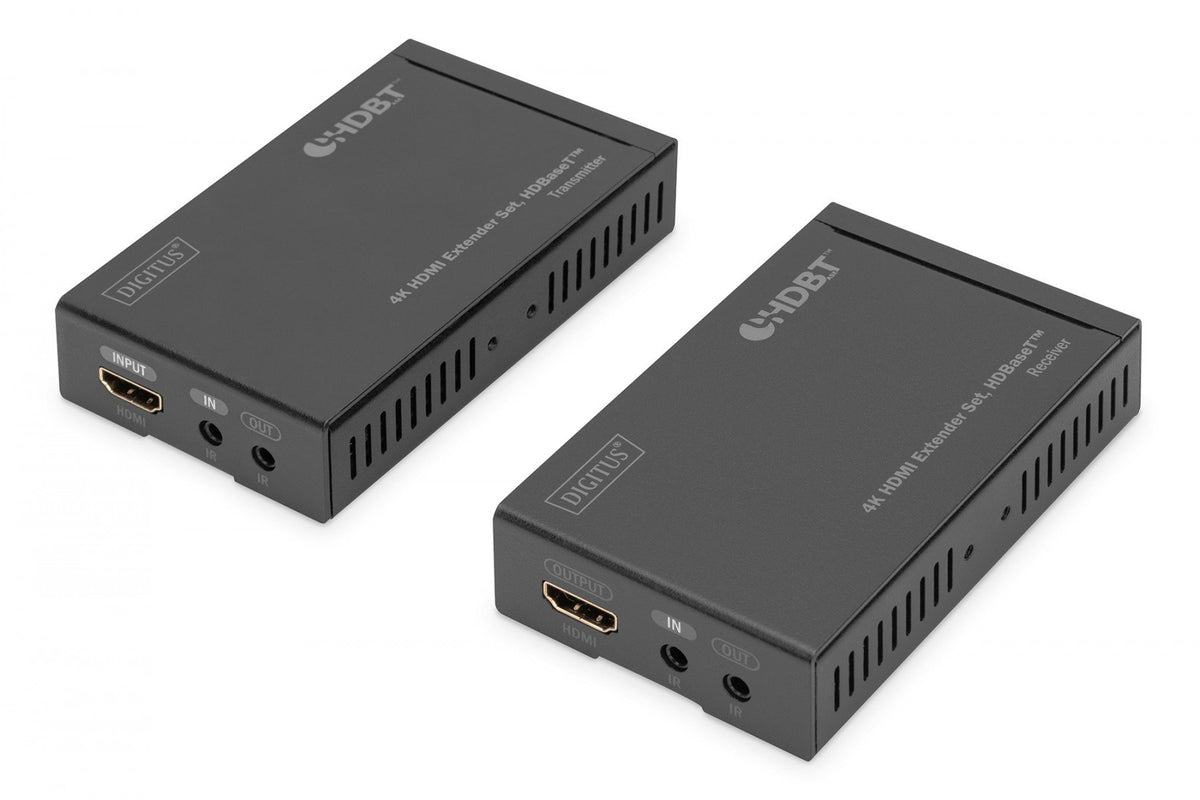 Digitus DS-55500 extension audio/video Émetteur et récepteur AV Noir
