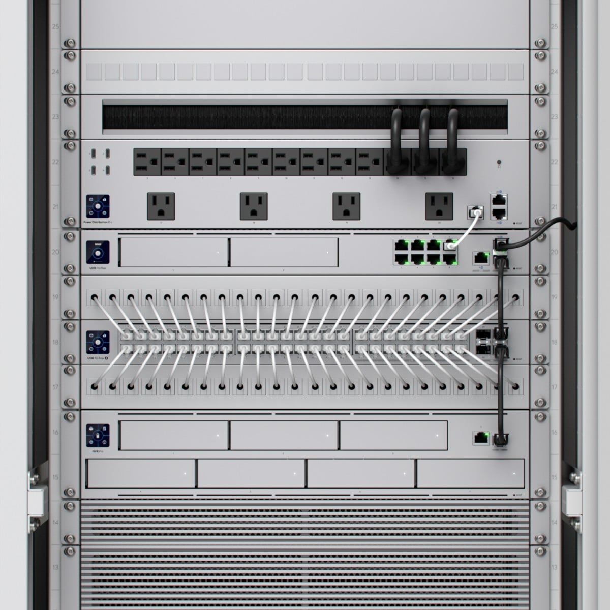 Ubiquiti UACC-Keystone-Blank-Insert-TH Insert de câble