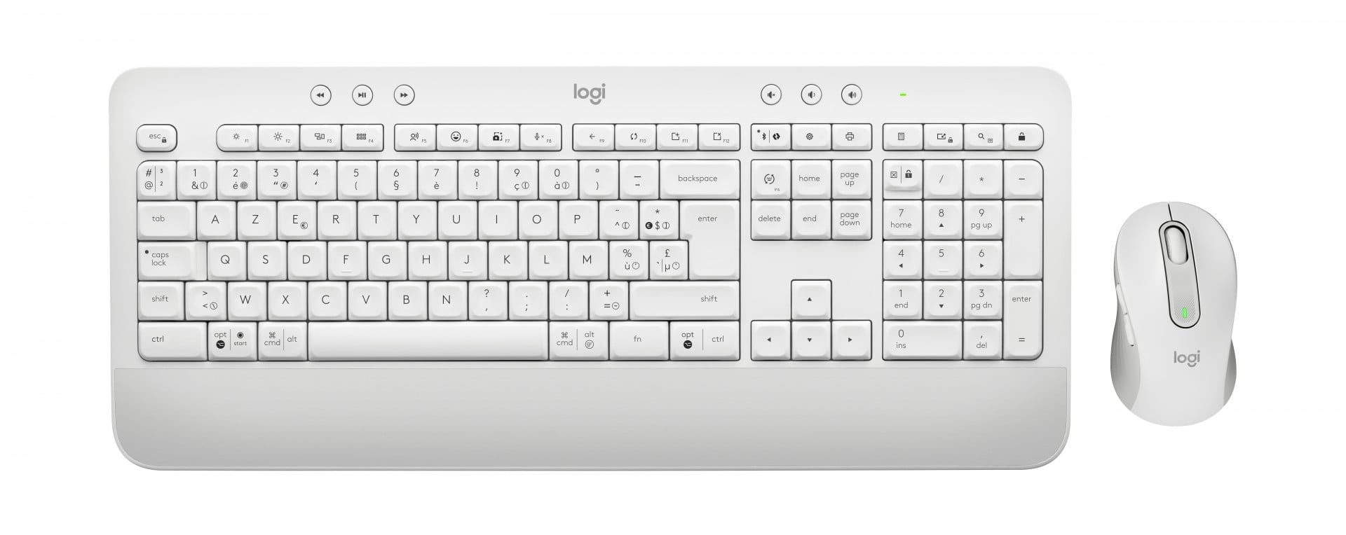 LOGITECH Signature MK650 Combo for Business - OFFWHITE - (FRA) - CENTRAL