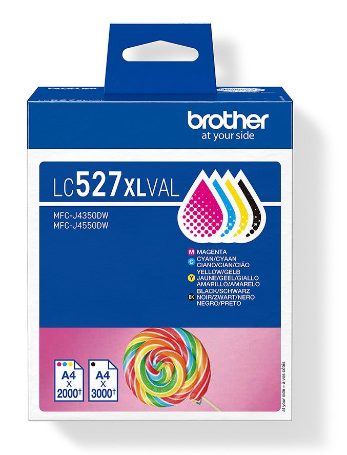 BROTHER Value pack high yield CMYK up to 1 x 3 000 + 3 x 2 000 pages