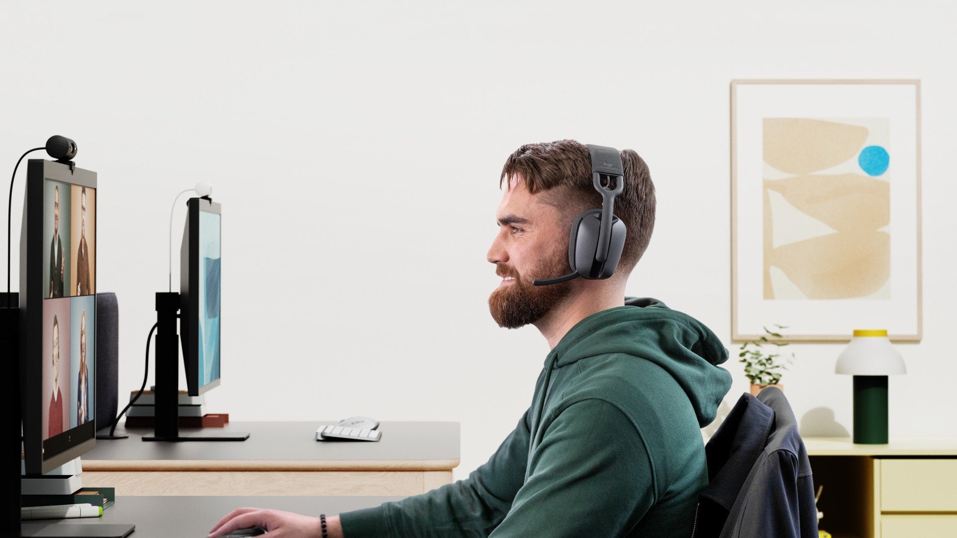 LOGITECH Zone Vibe Wireless UC headset - GRAPHITE A00167/A00172 UC MFI - EMEA-914