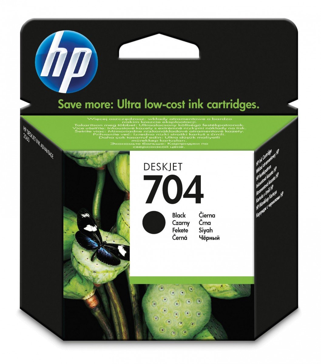 HP Ink Cart Deskjet 704 black