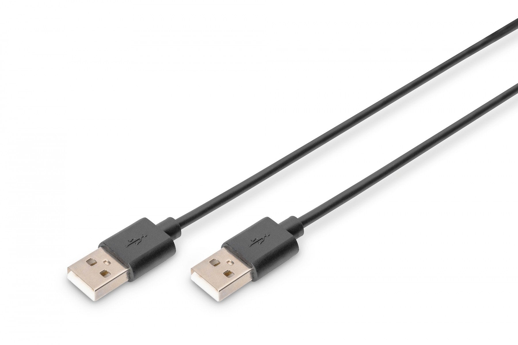 Digitus AK-300100-018-S câble USB USB 2.0 USB A 0,48 Gbit/s Noir