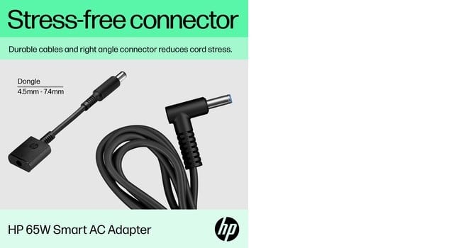 HP 65W Smart AC Adapter Europe
