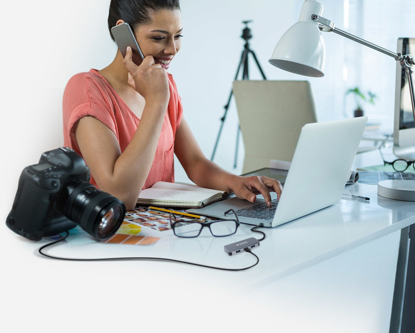 D-Link Hub USB-C 6-en-1 avec HDMI/Gigabit Ethernet/alimentation DUB-2335