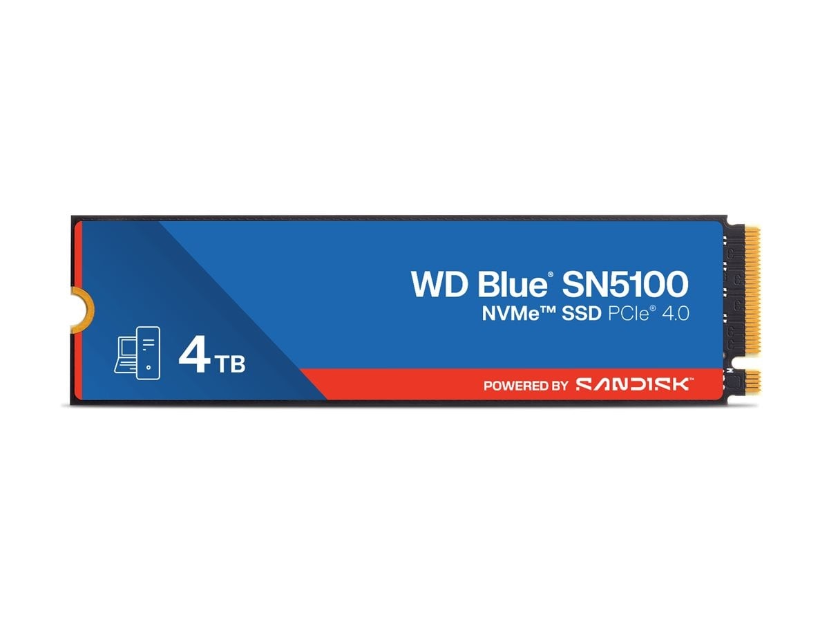 WD Blue SN5100 NVMe SSD 4To M.2