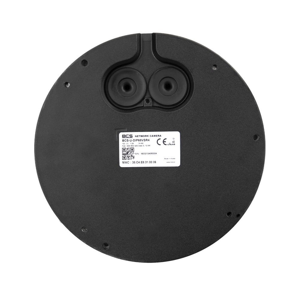 BCS BCS-U-DIP68VSR4 Caméra dôme IP 8MP avec Motozoom, IR 40m, WDR 120dB, IP67