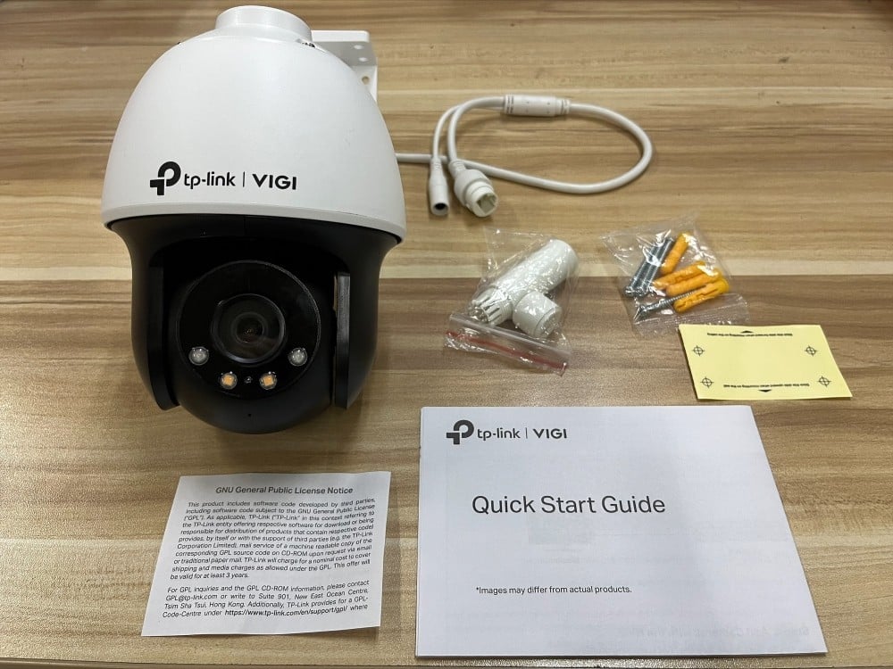 TP-LINK VIGI C540 4MM 4MP Full-Color Pan/Tilt Network Camera
