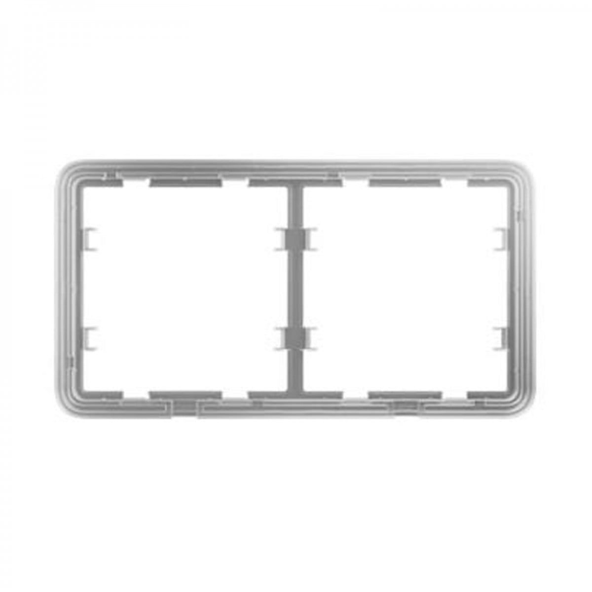 Ajax Systems 52188.141.NC Frame (2 sieges) - cadre pour deux interrupteurs