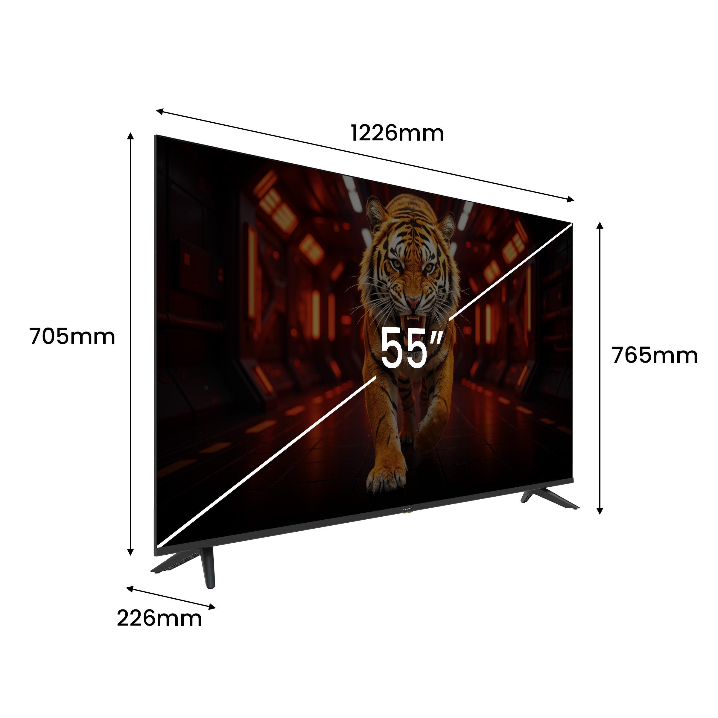 "Kiano Elegance TVTL55 Tizen OS Powered by Samsung LED 55"" UHD/4K"