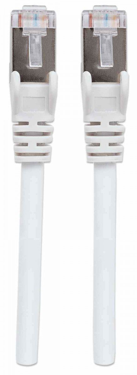 Intellinet 741415 câble de réseau Blanc 10 m Cat7 S/FTP (S-STP) Rond