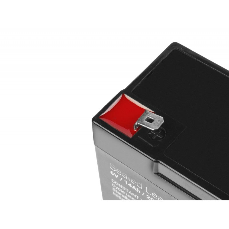 Green Cell 6V 14Ah AGM Battery - Battery - 14.000 mAh
