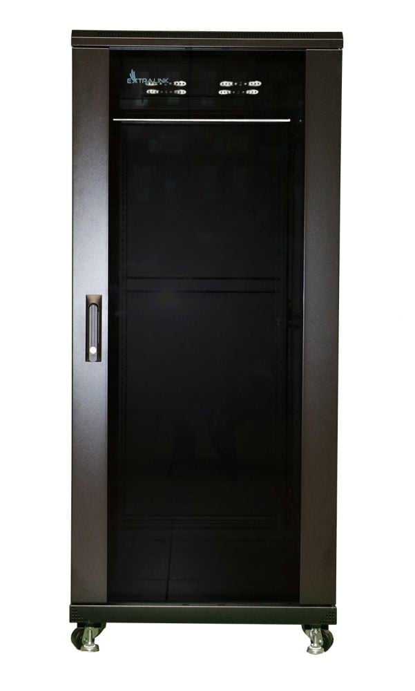 Extralink EX.11373 étagere 32U Rack autonome Noir