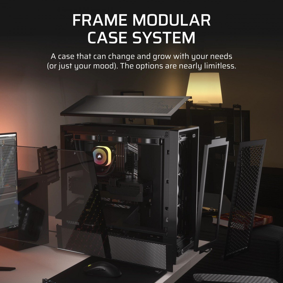 Corsair FRAME 4000D RS Midi Tower Noir
