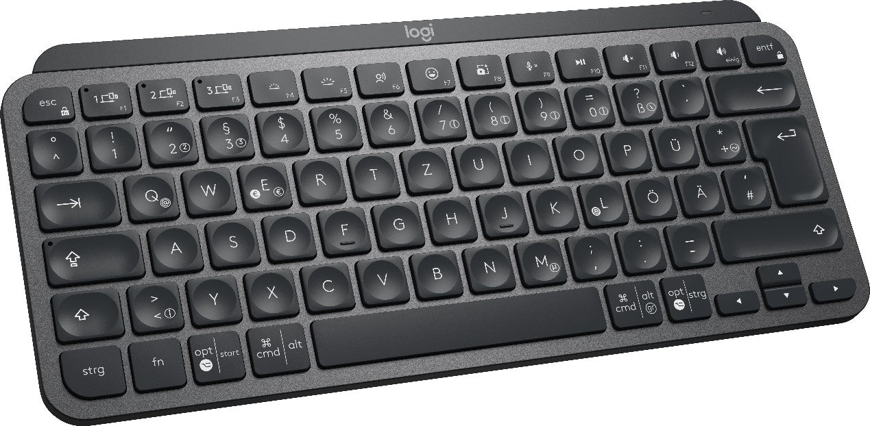 Logitech Master MX Keys Mini clavier Bureau RF sans fil + Bluetooth QWERTZ Allemand Graphite