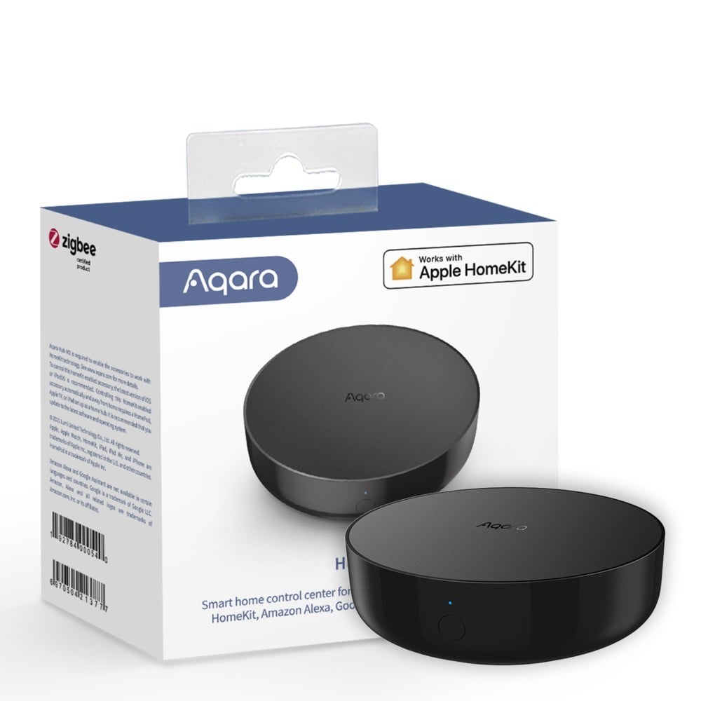 Aqara HM2-G01 unité de commande centrale domestique intelligente Sans fil Noir