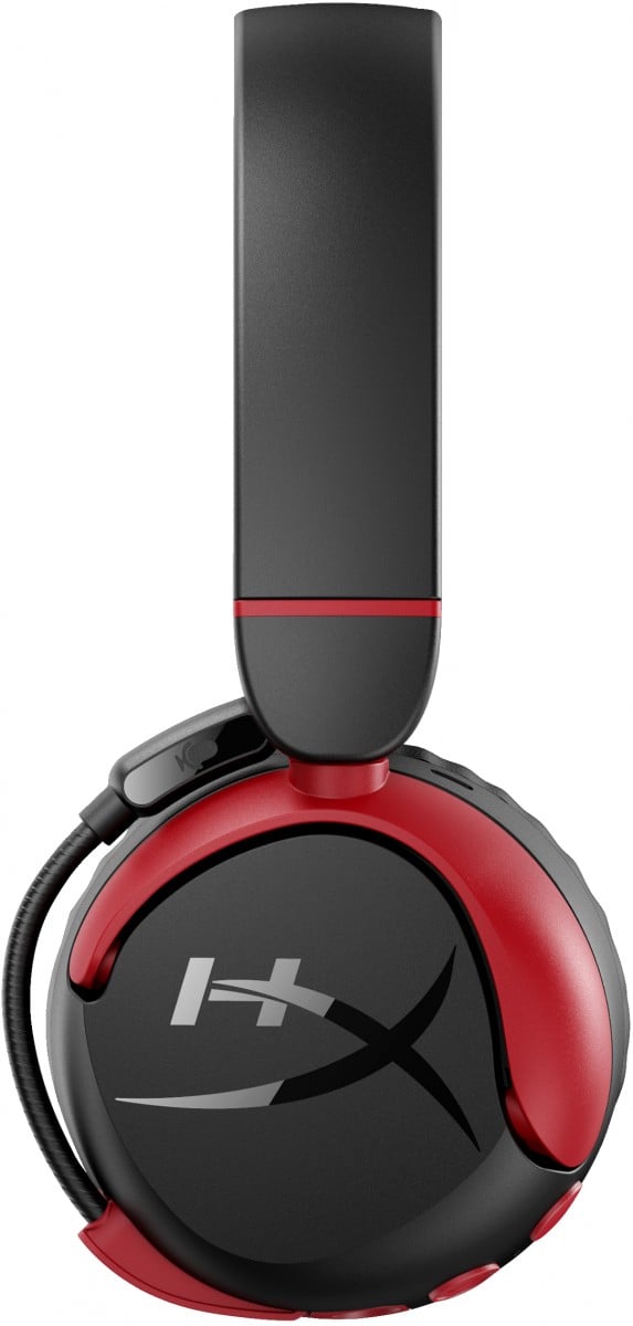 Casque sans fil HyperX Cloud Mini avec microphone, noir-rouge