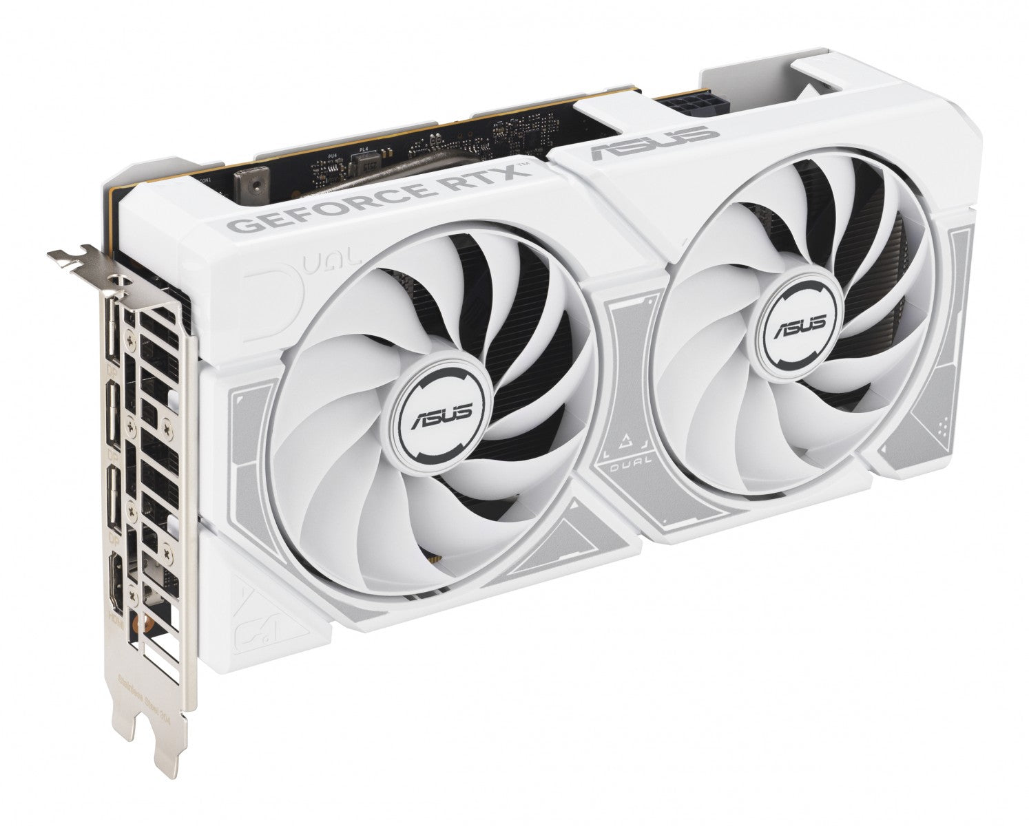ASUS DUAL RTX 5060 OC 8Go GDDR7 3xDP 1xHDMI WHITE