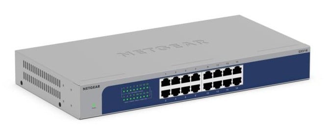 NETGEAR 16PT Gigabit Unmanaged Switch GS516