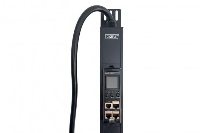 Digitus DN-IP2-V4-24C13-6C19 Multiprise SMART PDU 0U, prise IEC 60309 32A/250V, prises 24xC13 10A/250V, 6xC19 16A/250V, 32A