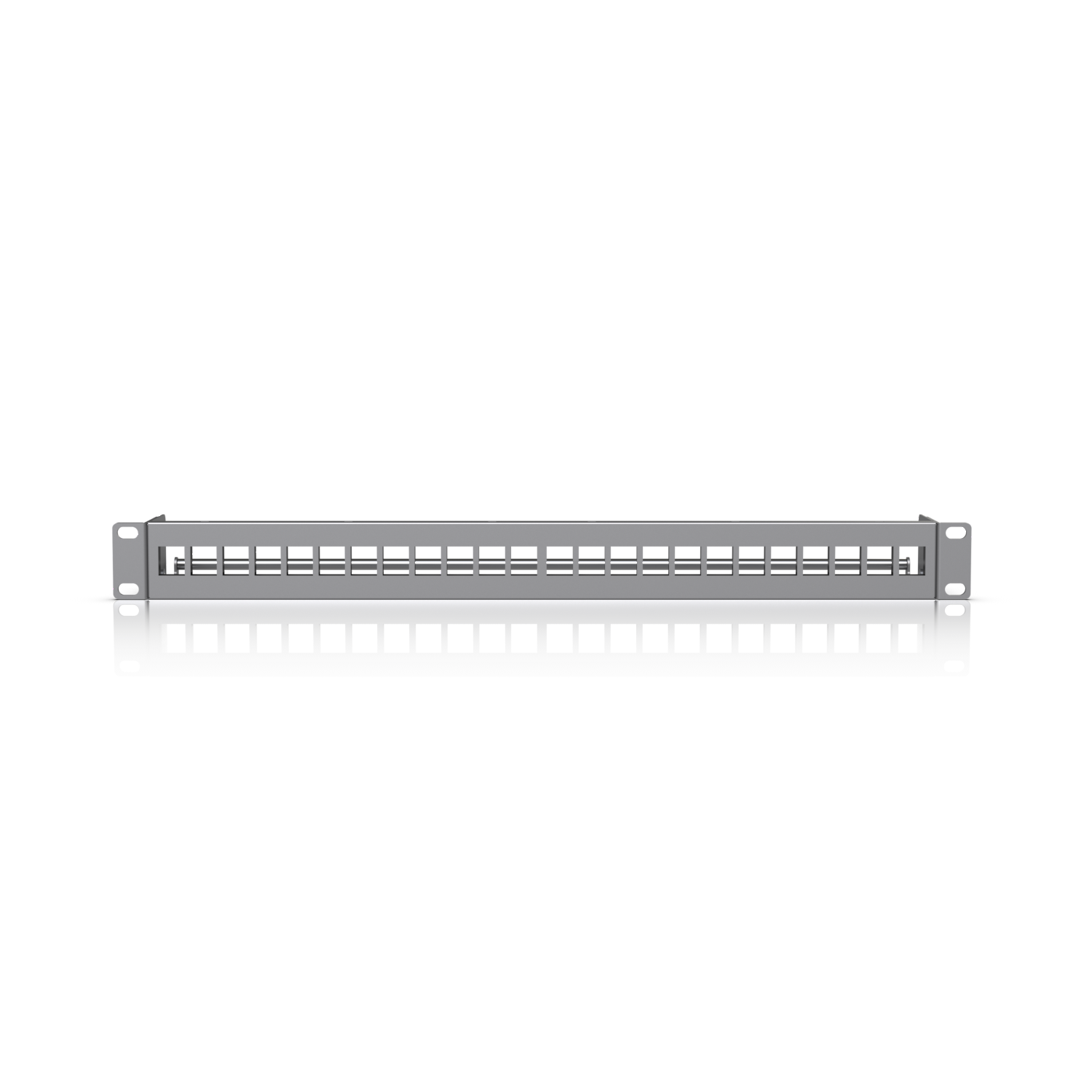 Rack mount 24-port blank patch panel