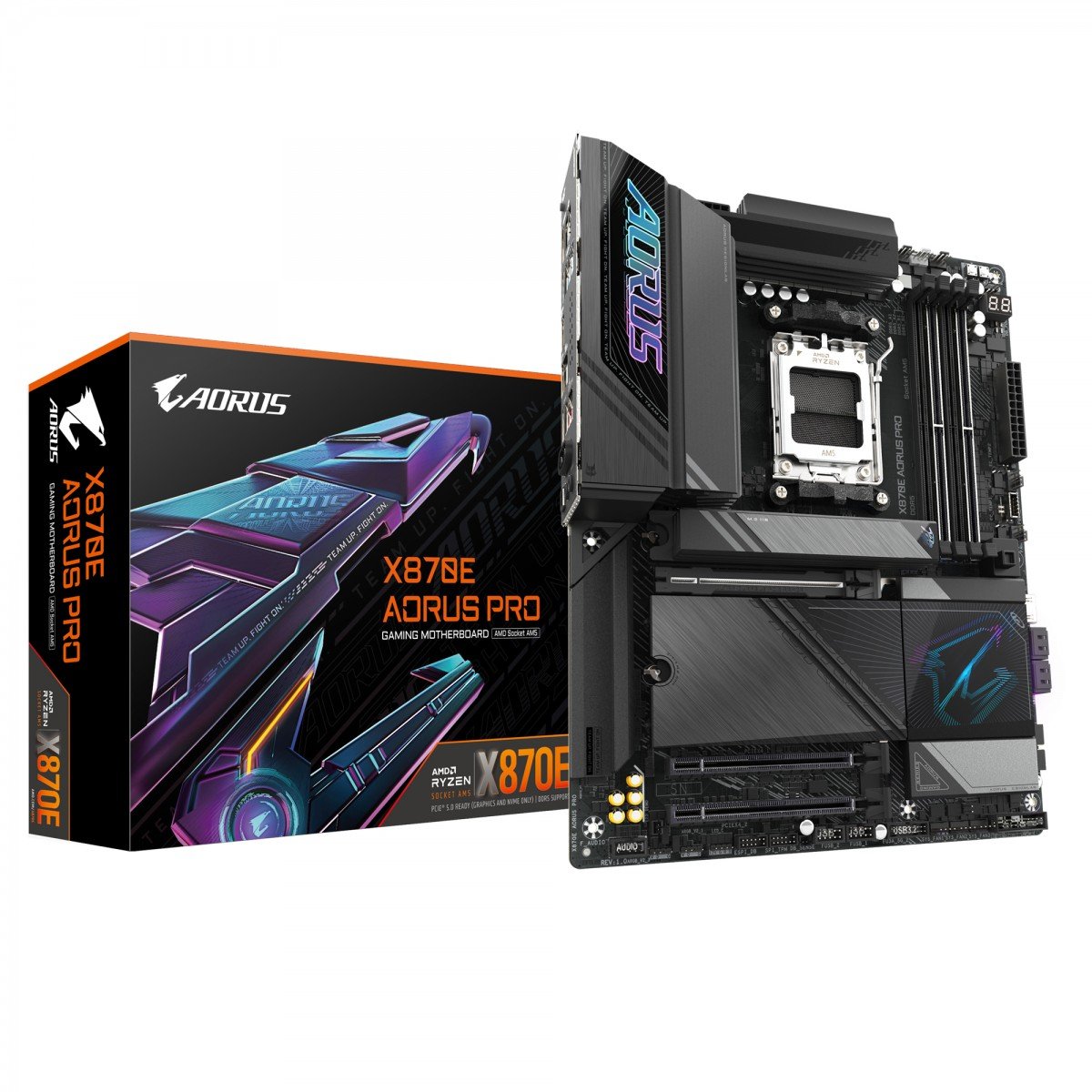 GIGABYTE X870E AORUS PRO carte mere AMD X870E Emplacement AM5 ATX