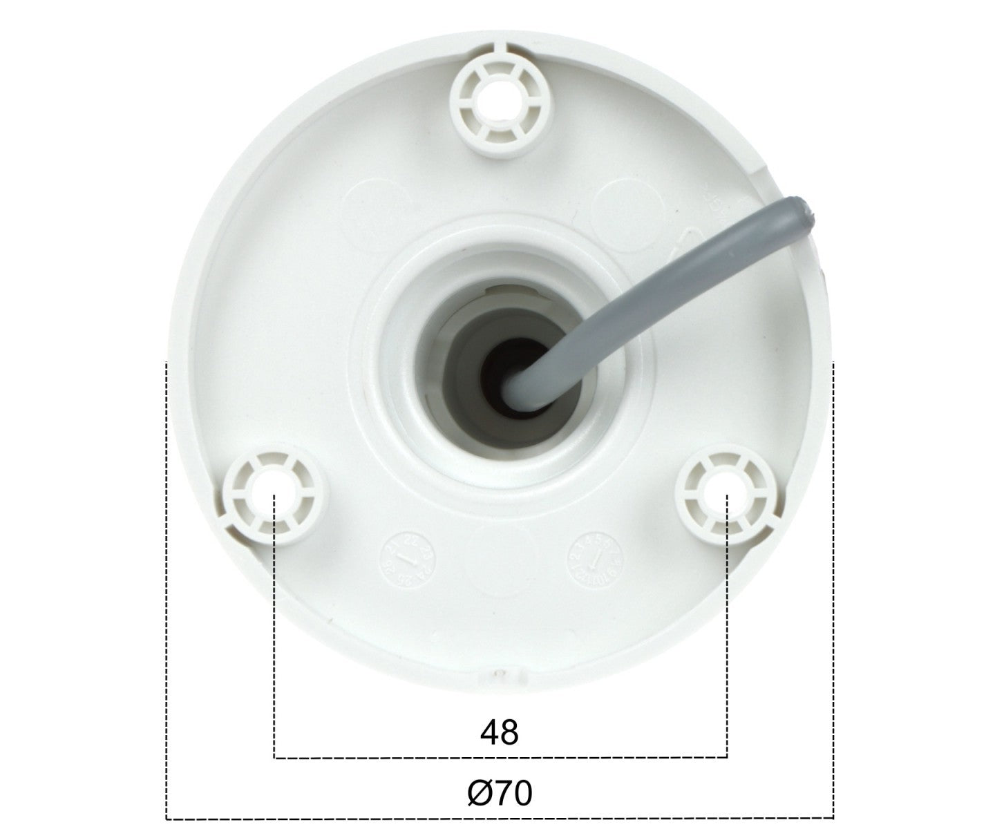 Hikvision DS-2CE16D0T-LPFS(2.8mm) Caméra Mini Bullet Fixe 2MP avec Audio et Éclairage Hybride Intelligent