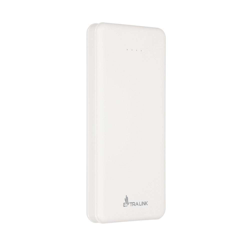 Extralink EX.19577 banque d'alimentation électrique Lithium Polymere (LiPo) 10000 mAh Blanc