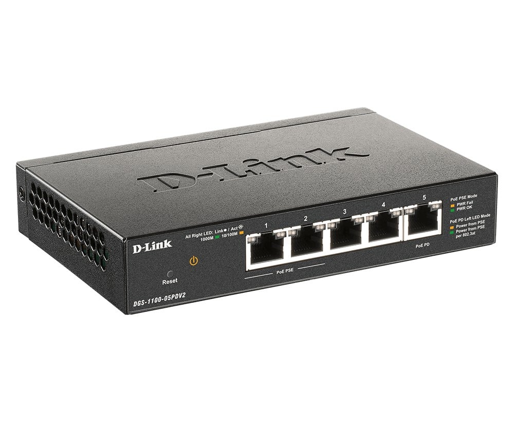 5-Port Gigabit PoE Smart Managed Switch
