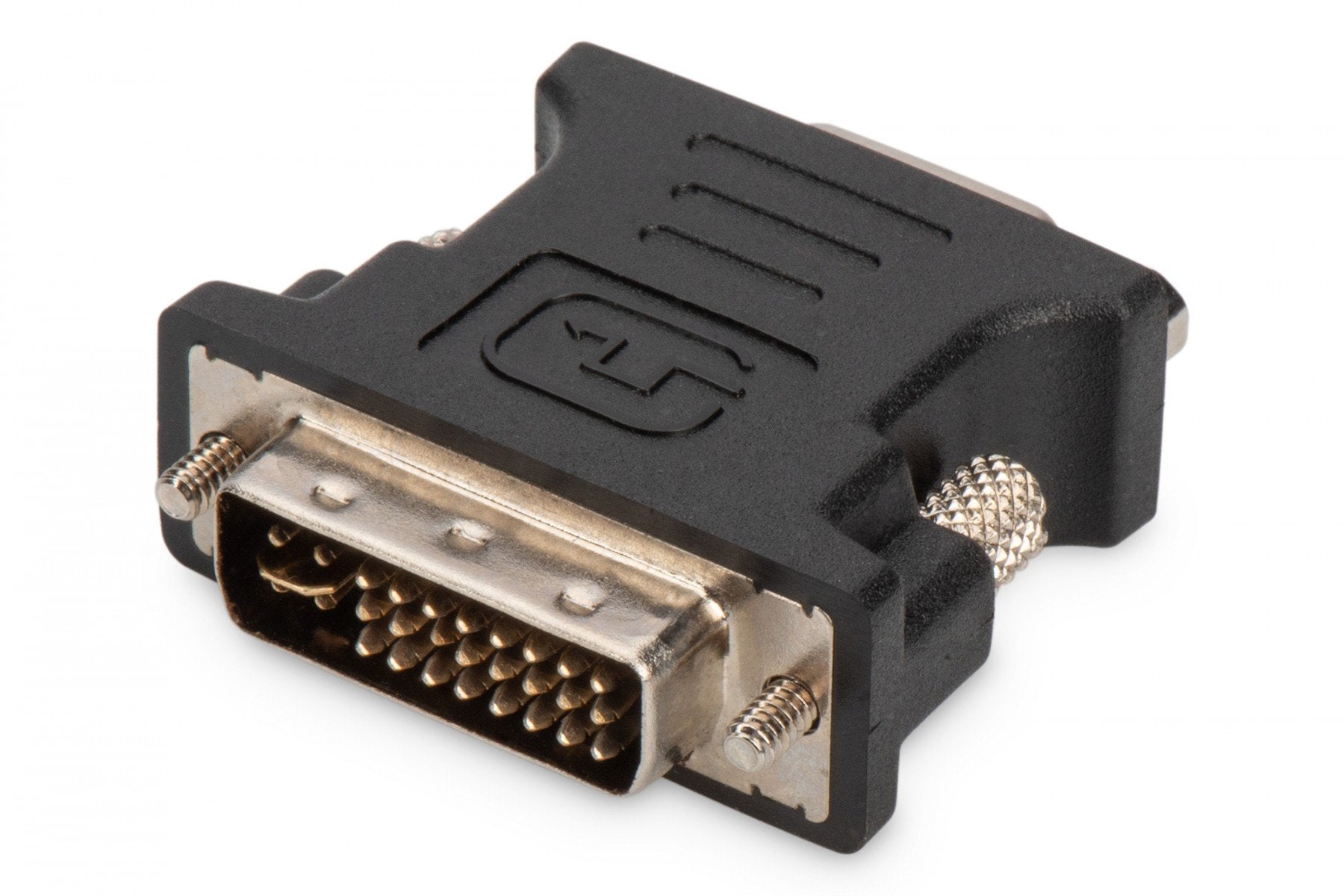 Digitus AK-320504-000-S changeur de genre de câble DVI-I, (24+5) D-Sub Noir