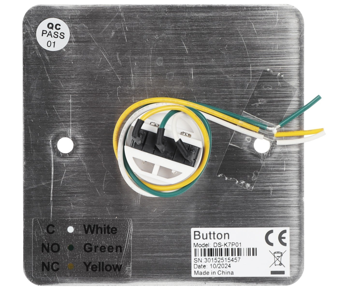 Hikvision DS-K7P01 Bouton de sortie