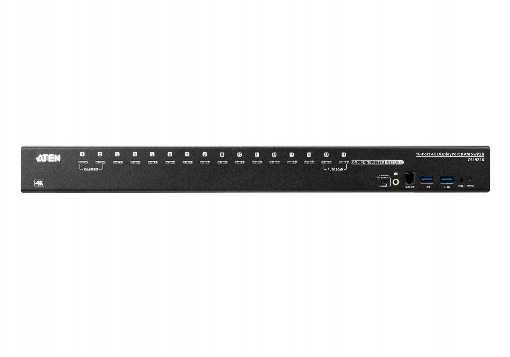 ATEN CS19216-AT-G commutateur écran, clavier et souris Noir