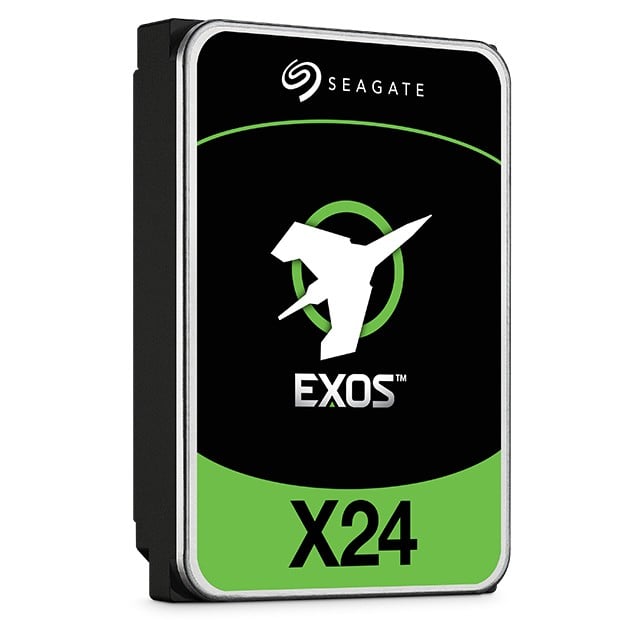 SEAGATE Exos X24 24To HDD SATA 6Gb/s 7200tpm 512Mo cache 3.5p 24x7 512e/4KN