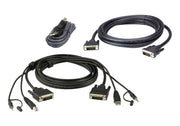ATEN 2L-7D03UDX5 câble kvm Noir