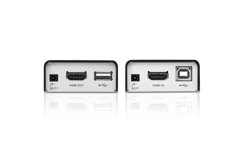 ATEN VE803-AT-G extension audio/video Émetteur et récepteur AV Noir