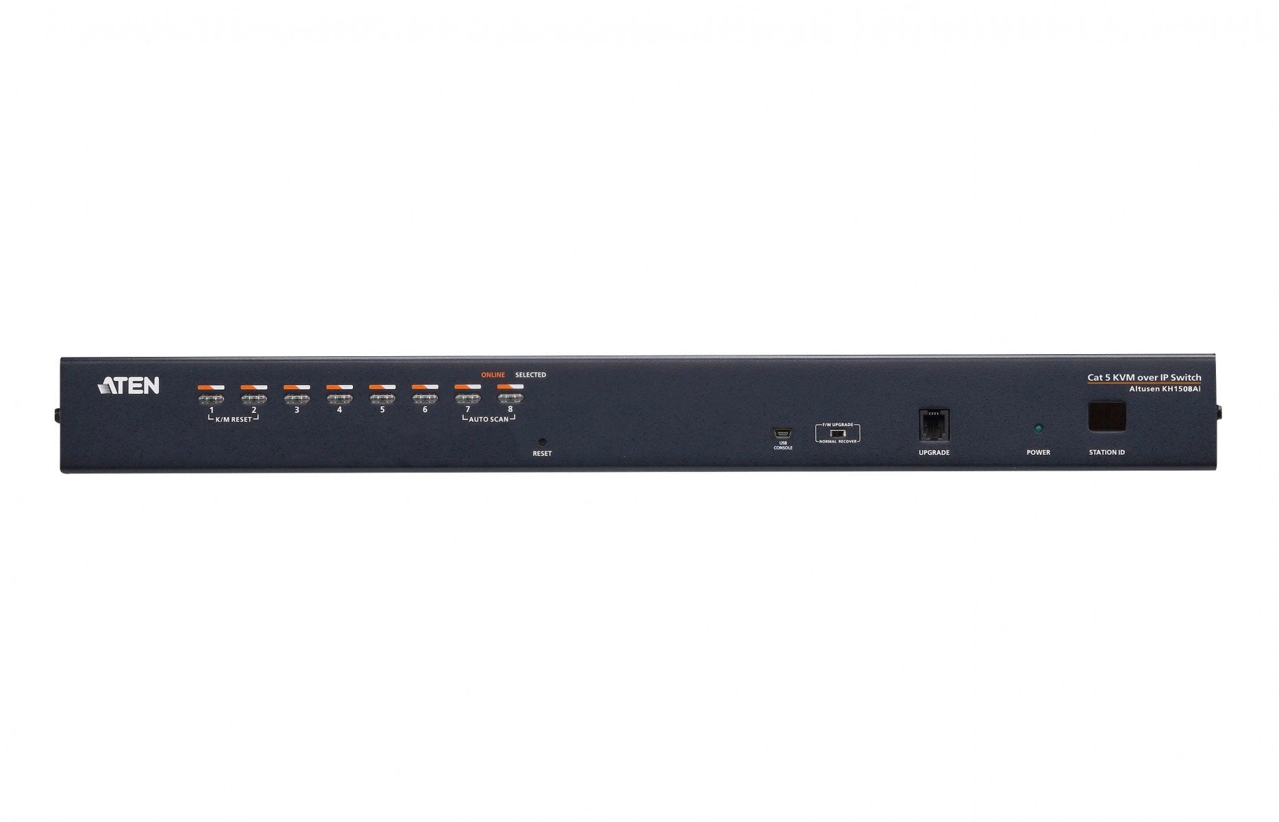 ATEN KH1508AI-AX-G commutateur écran, clavier et souris Noir