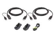 ATEN 2L-7D02UHDPX5 câble kvm Noir 1,8 m