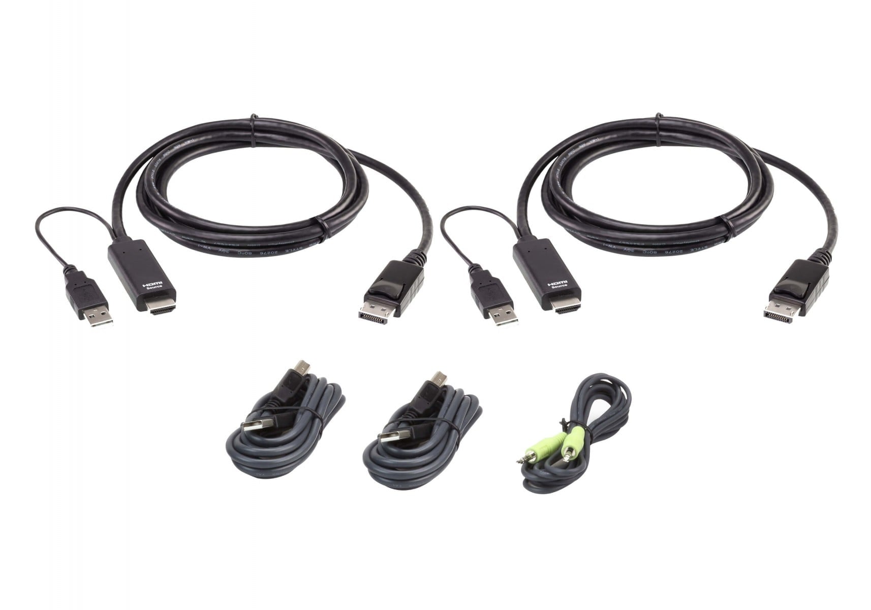 ATEN 2L-7D02UHDPX5 câble kvm Noir 1,8 m
