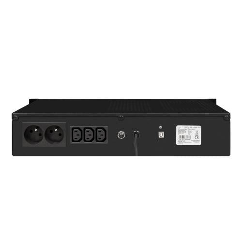 Ever ECO Pro 1200 AVR CDS alimentation d'énergie non interruptible Interactivité de ligne 1,2 kVA 780 W 3 sortie(s) CA